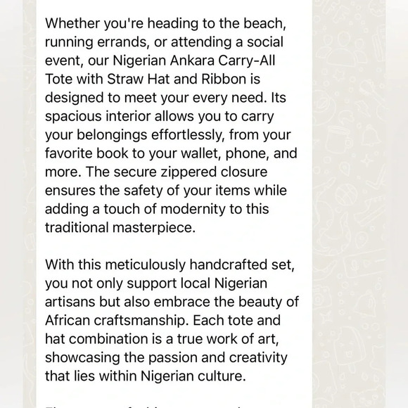 Vintage  💕Kweenzyafrik Ankara printed handmade Keimie Carry all Tote bag - Picture 11 of 16